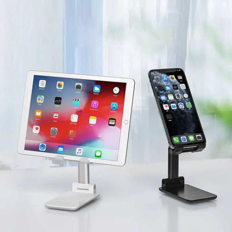 새 데스크 휴대 전화 홀더 iPhone iPad Xiaomi 조정 가능한 데스크톱 태블릿 홀더 범용 테이블 휴대 전화 스탠드 L230619