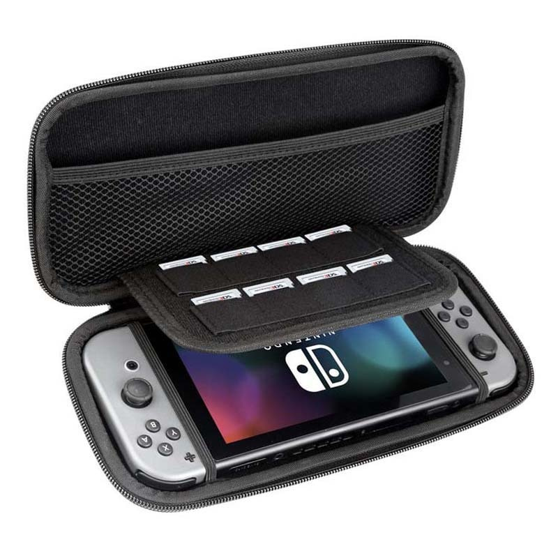für Nintendo Switch Aufbewahrungstasche, luxuriöse wasserdichte Hülle für Nitendo Nintendo Switch OLED NS Konsole Joycon Spielzubehör