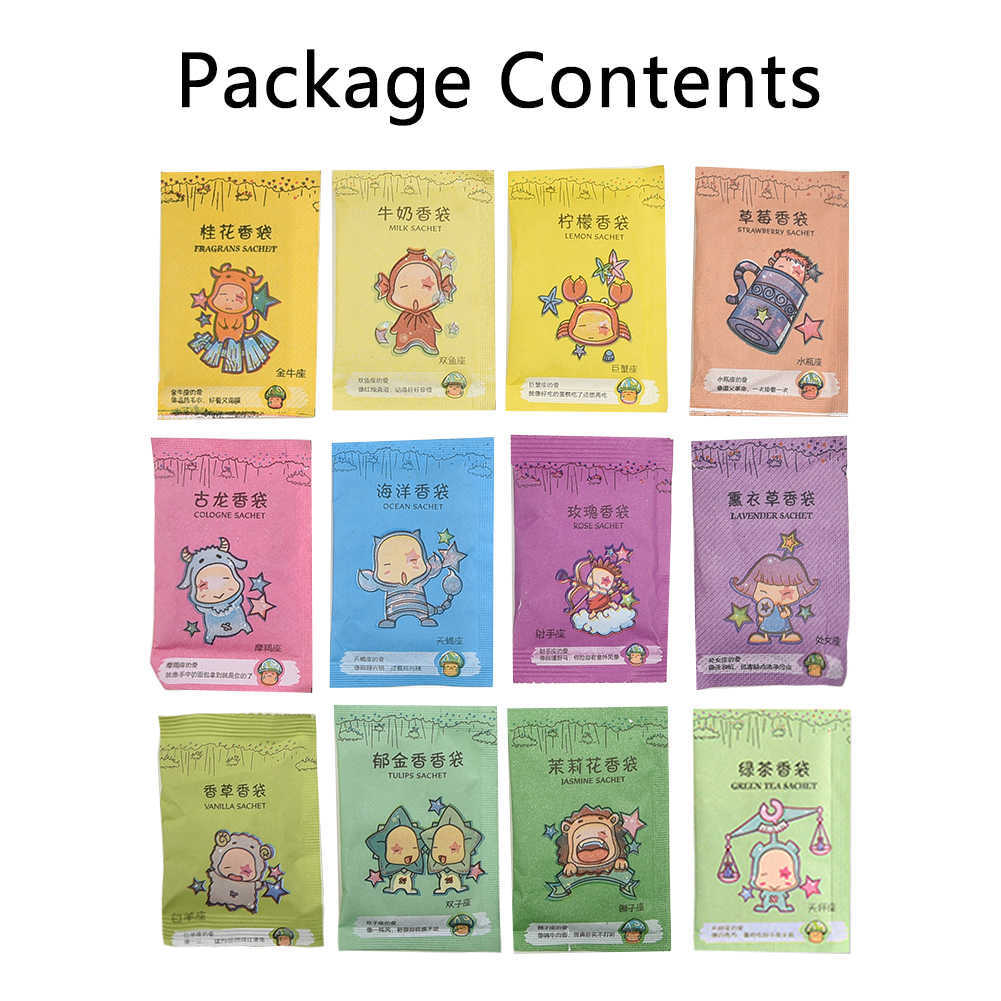 Aromatherapy Natural Smell Incense Wardrobe Sachet Set Refreshing Scent Bag Scented Fragrance Air Fresh Scent Bag