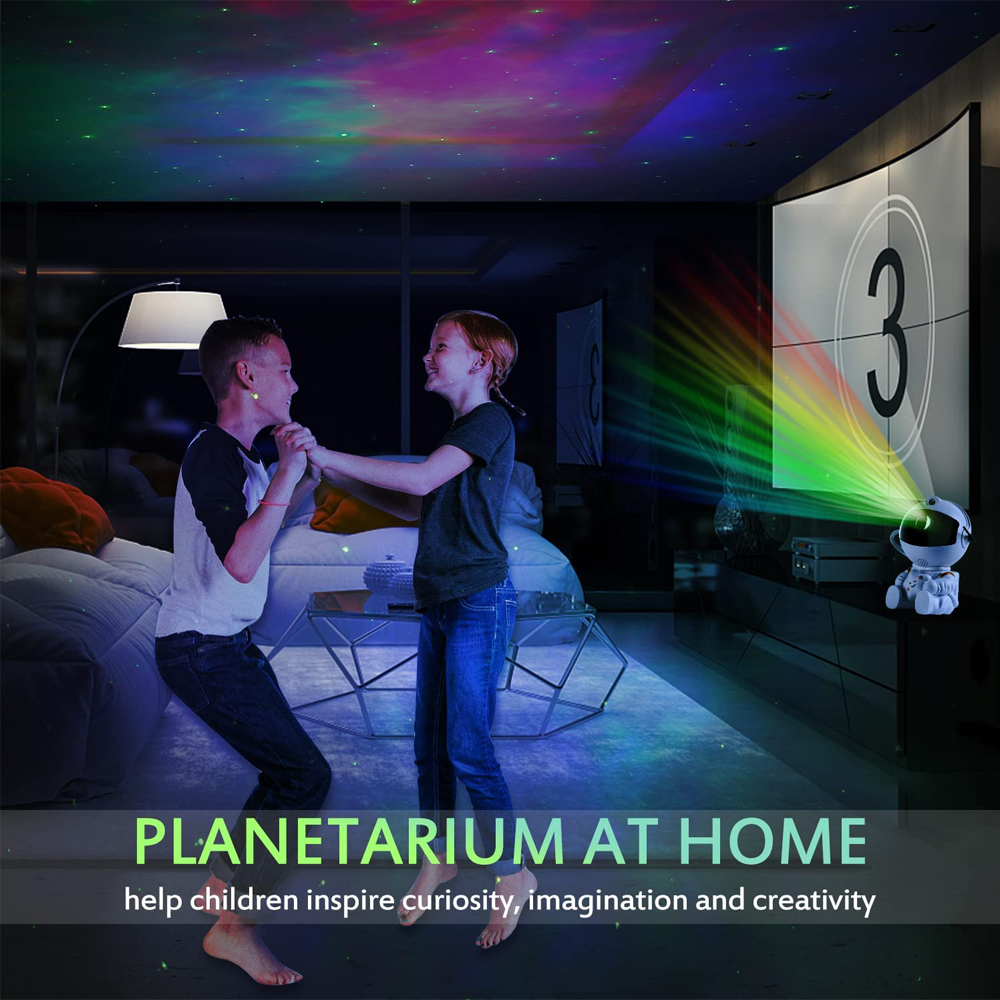 Astronaut Star Projector, Galaxy Projector, Star Night Light Projector. Galaxy Bedroom Projector, Adult Playroom/Kids Room/Home Theater/Ceiling/Room Decoration