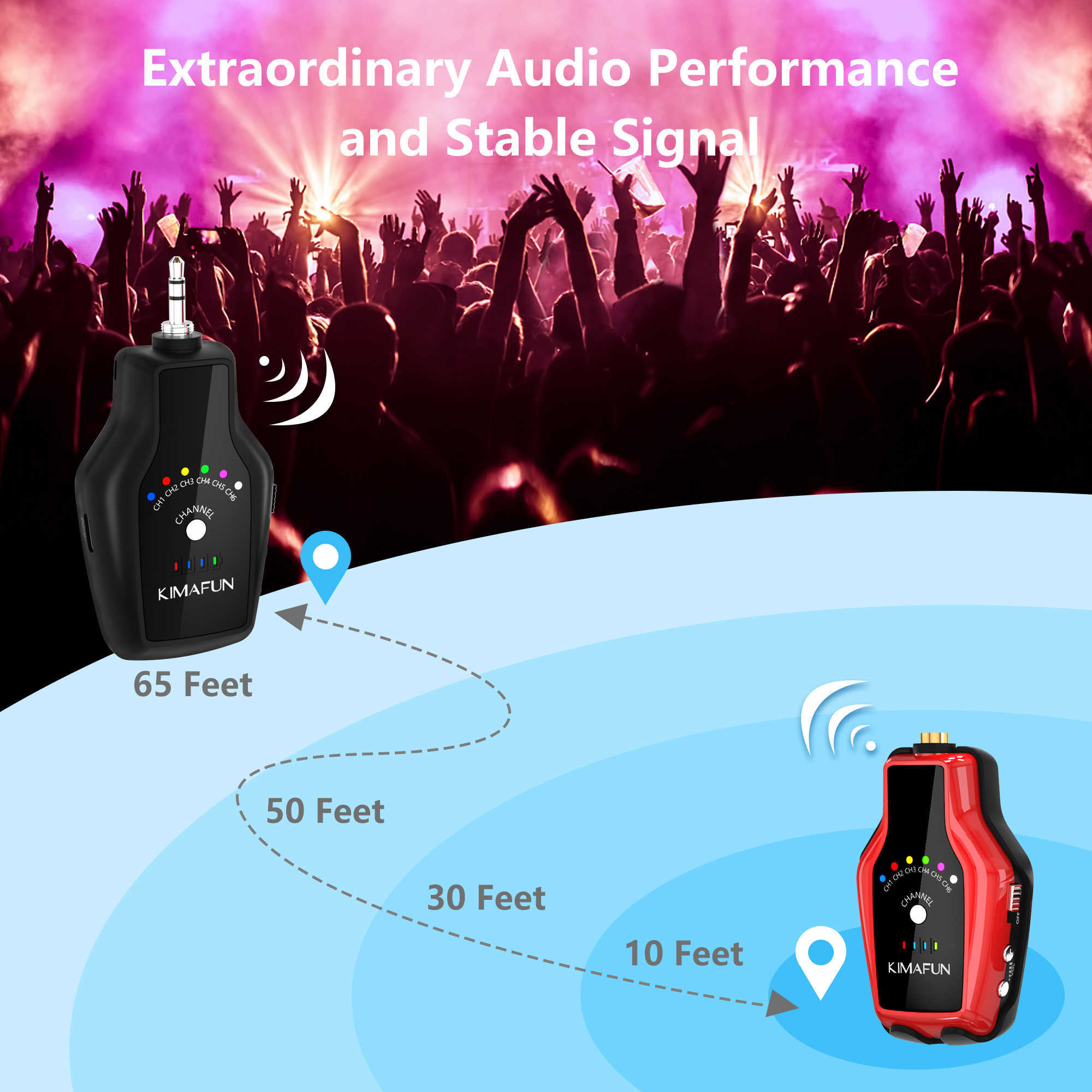 S 2.4G Wireless In-Ear Monitor System med sändare och Beltpack-mottagare för scenprestanda Band repetition kamerapost L230619