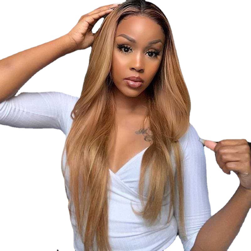 Black Lace Front Wigs for Women Long Straight Wig Middle Part Frontal Wig Heat Resistant Synthetic Wig Daily Party Ues 26 Inches