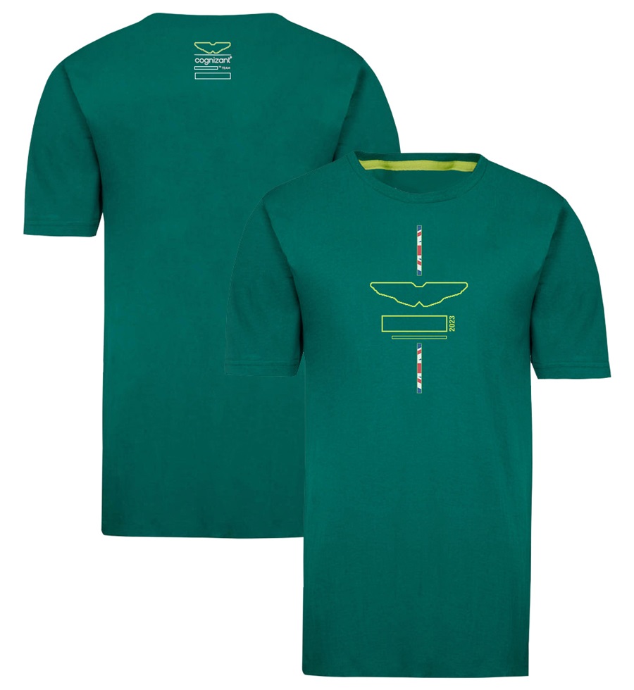 T-shirt de course de pilotes de F1, nouveau T-shirt de célébration de l'équipe de Formule 1, été pour hommes et femmes, maillot de Sports extrêmes, 2023