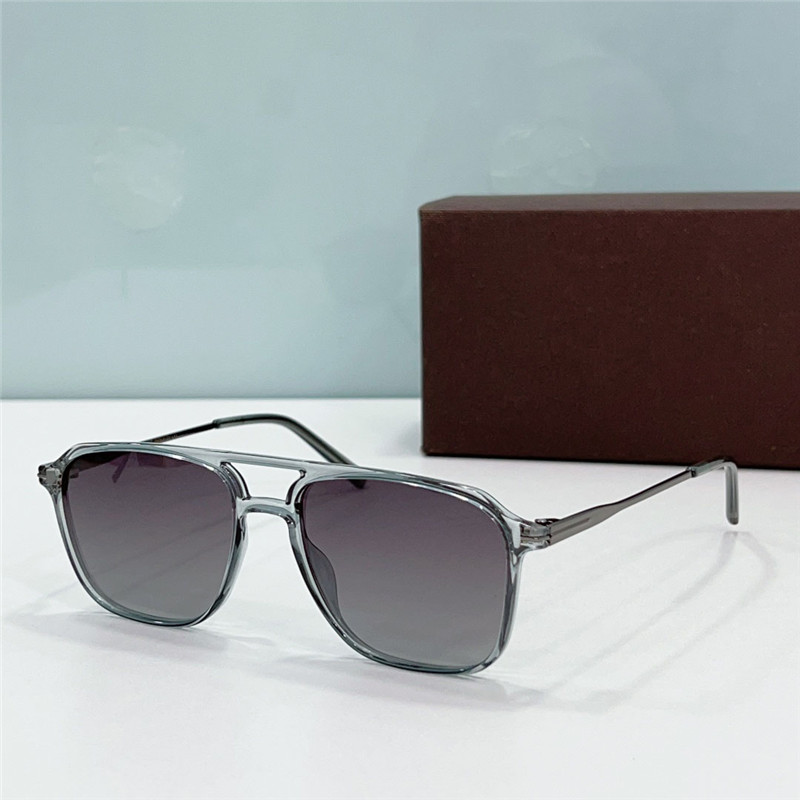 Nuovi occhiali da sole da pilota di design alla moda 2162 classica montatura in acetato a forma quadrata stile semplice e popolare facile da indossare occhiali di protezione uv400 esterni