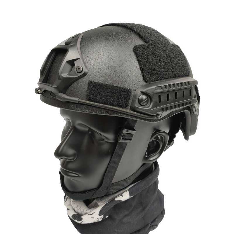 Taktiska hjälmar Fast Helmet Military Helmet Airsoft MH Tactical Helmet Camouflage Outdoor Tactical Painball CS Swat Riding Protect Equipment HKD230628