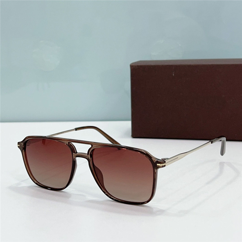 New fashion design pilot sunglasses 2162 classic square-shaped acetate frame simple and popular style easy to wear outdoor uv400 protection eyewear