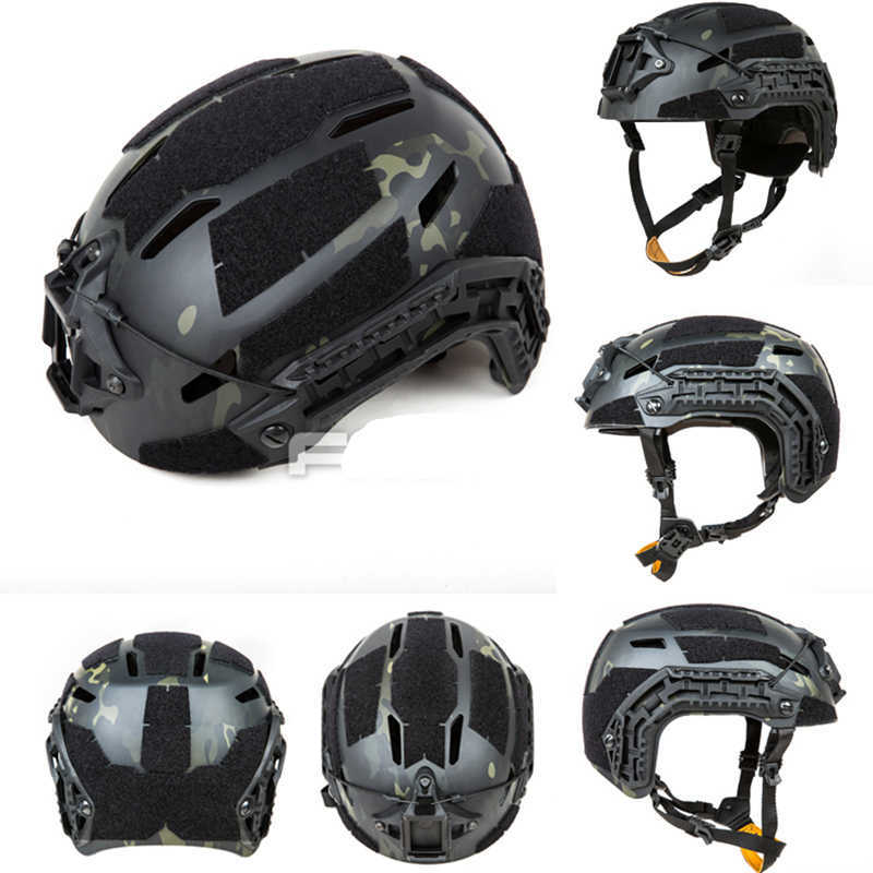 Taktische Helme NEUE Camouflage Taktische Airsoft Caiman Ballistischen Helm Space Grau Klettern Helm MC MCBK ROT AOR2 TYPHKD230628