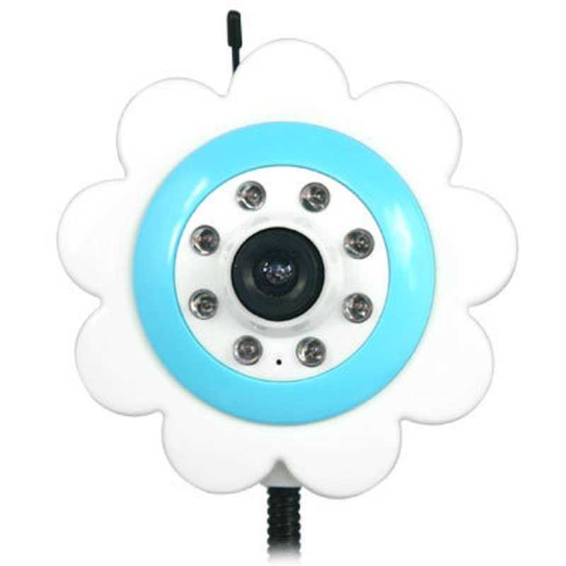 2.4G Wireless Video Baby Monitor Telecamera di sicurezza a colori Visione notturna audio a 2 vie 8 LED a infrarossi Monitoraggio della temperatura Teste lampada L230619