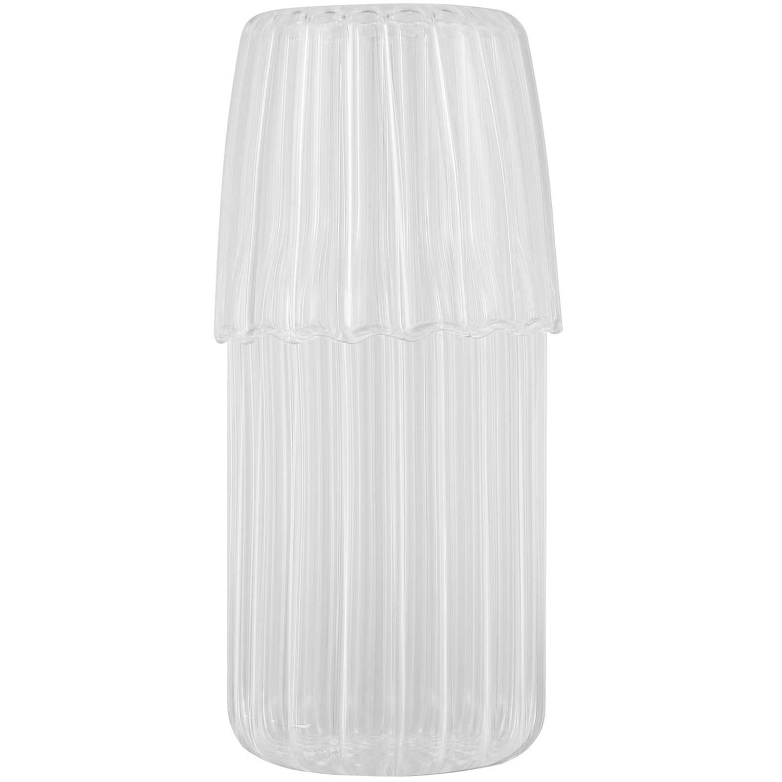 Juego de botellas de agua de vidrio de 500/600ml con vaso de vidrio, jarra para beber, jarra para beber, jarra de noche con vaso para bebida de leche L230620