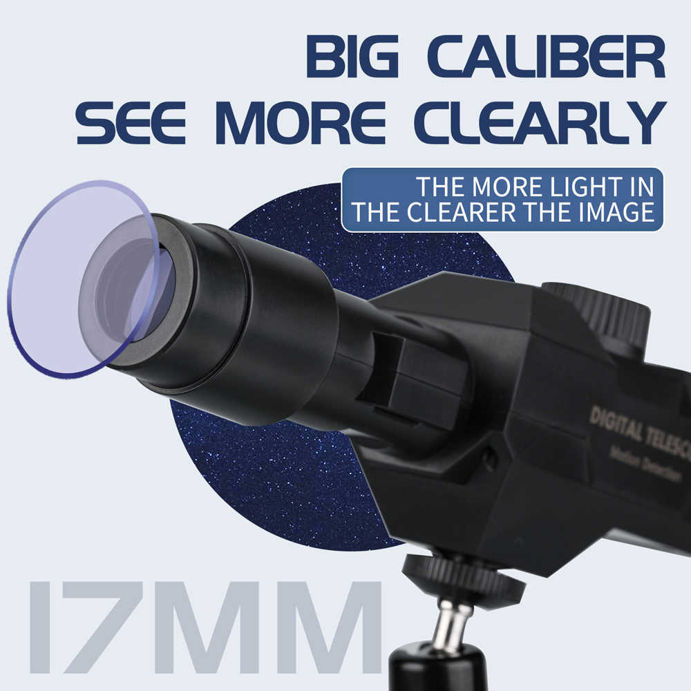 Telescope Binoculars WiFi Digital Tescope 70X Large Aperture Objective ns 2MP Photos Videos Mobi-detective Crosshairs Positioning Tescope HKD230627