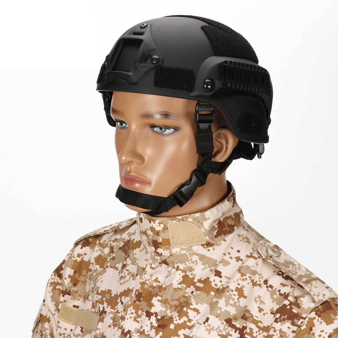 Caschi tattici Tattiche durevoli Casco militare Casco da paintball esterni Protezione la testa di sicurezza Airsoft Wargame Hunting ItemHKD230628