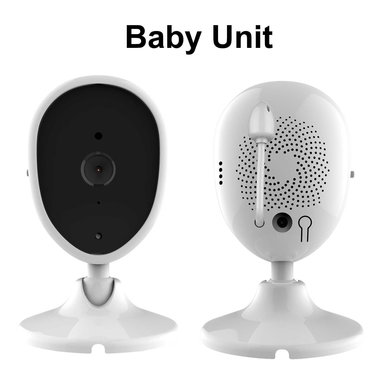 Draadloze Kleur Video Babyfoon 1080P Audio Camera Temperatuur Monitor 2 Weg Audio VOX Lullaby Nanny Bewakingscamera L230619