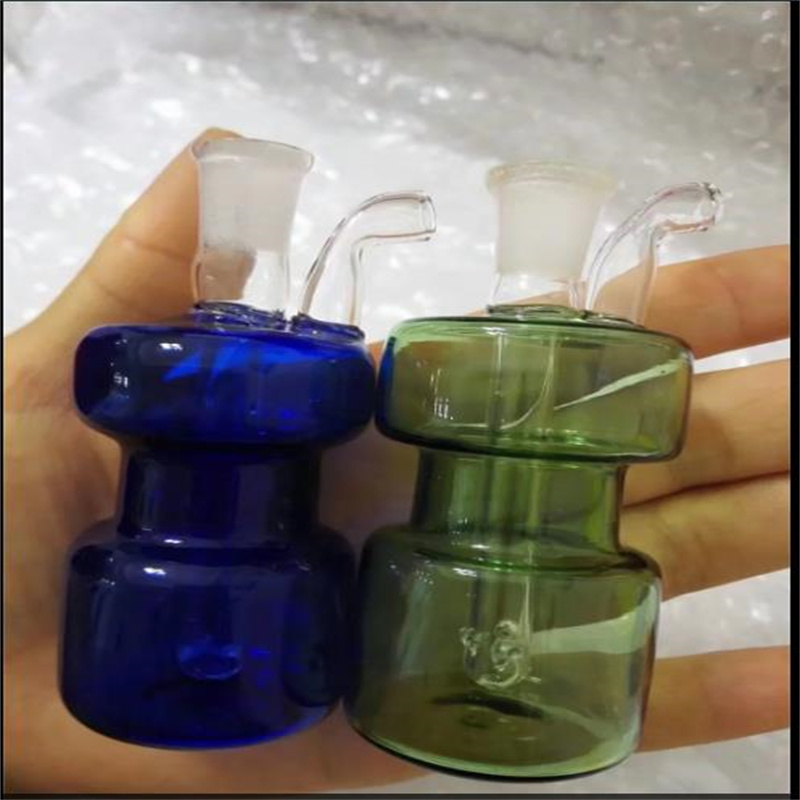 Glass Smoking Pipes Manufacture Hand-blown hookah Bongs Colorful external filter pot