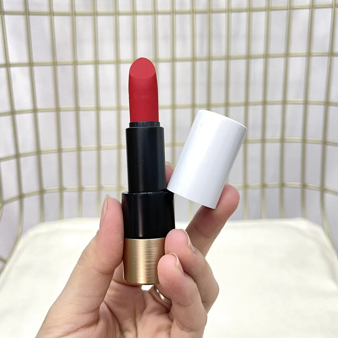 Disponibile Marchio di alta qualità Rossetto satinato Rossetto opaco Made in Italy 3,5 g Rouge a Levres Mat Balsamo labbra a i con borsetta Consegna veloce