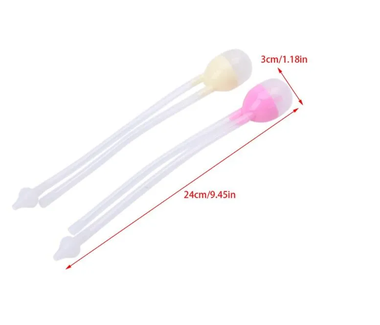 Hot Newborn Baby Safety Nose Cleaner Vacuum Suction Nasal Aspirator Nasal Snot Nose Cleaner Baby Care