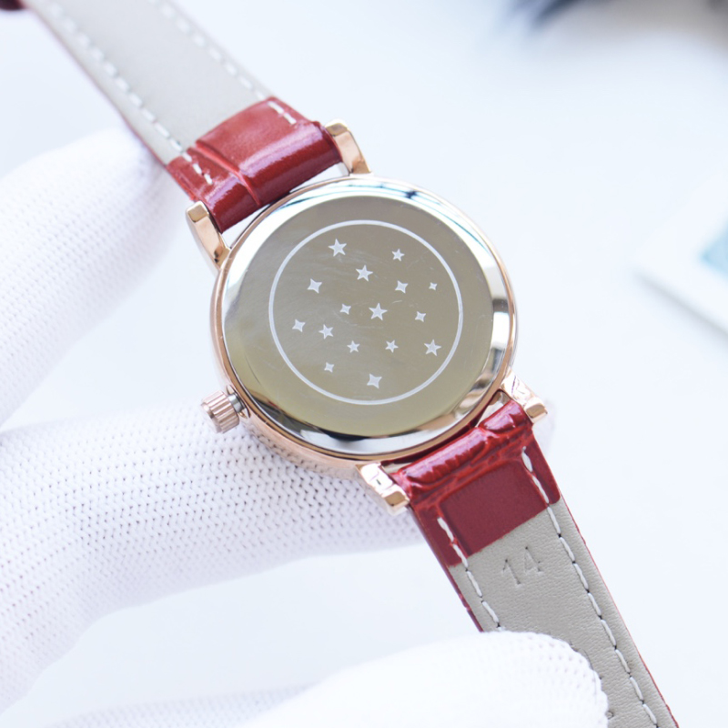 Ladies watch designer watch quartz movement 30mm small dial movement waterproof high-quality watch girls gift