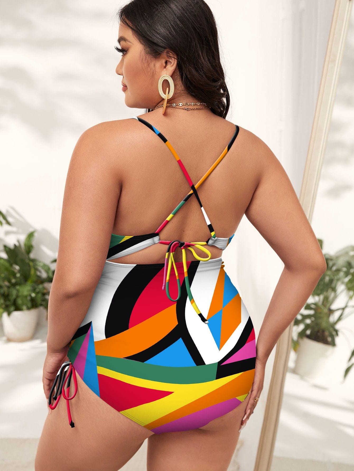 Swim wear 2023 Large Plus Size Swimwear Women One-piece Push Up Swimsuit One Piece Beachwear Bathers Bathing Swimiming Swim Suit Fa HKD230628