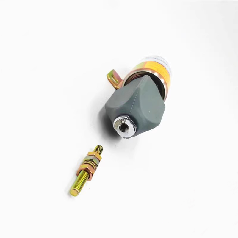 Engine Flameout Shut Down Shut Off Stop Solenoid Valve 3864274 1751-2467U1B1S5A 24V Fit PC200-6 R215 R60-7