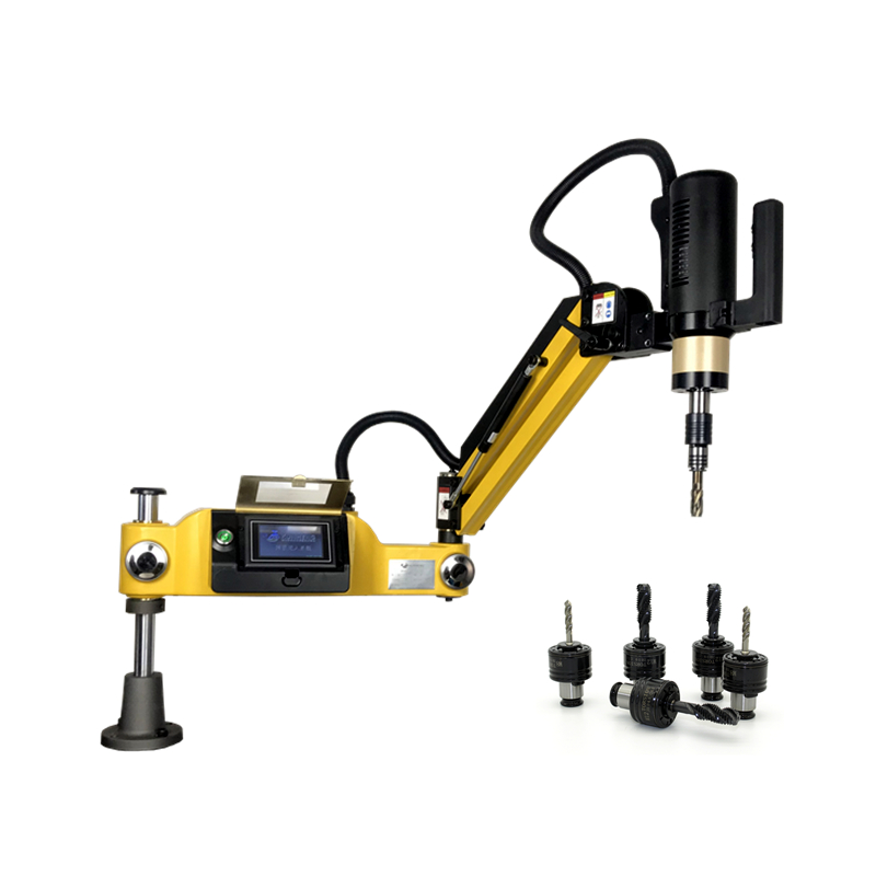 Ly M2-M8 M3-M16 M6-M30 Electric Tapping Drilling Machine Universal Vertical Type 1200W Pekskärmskontrolltråd