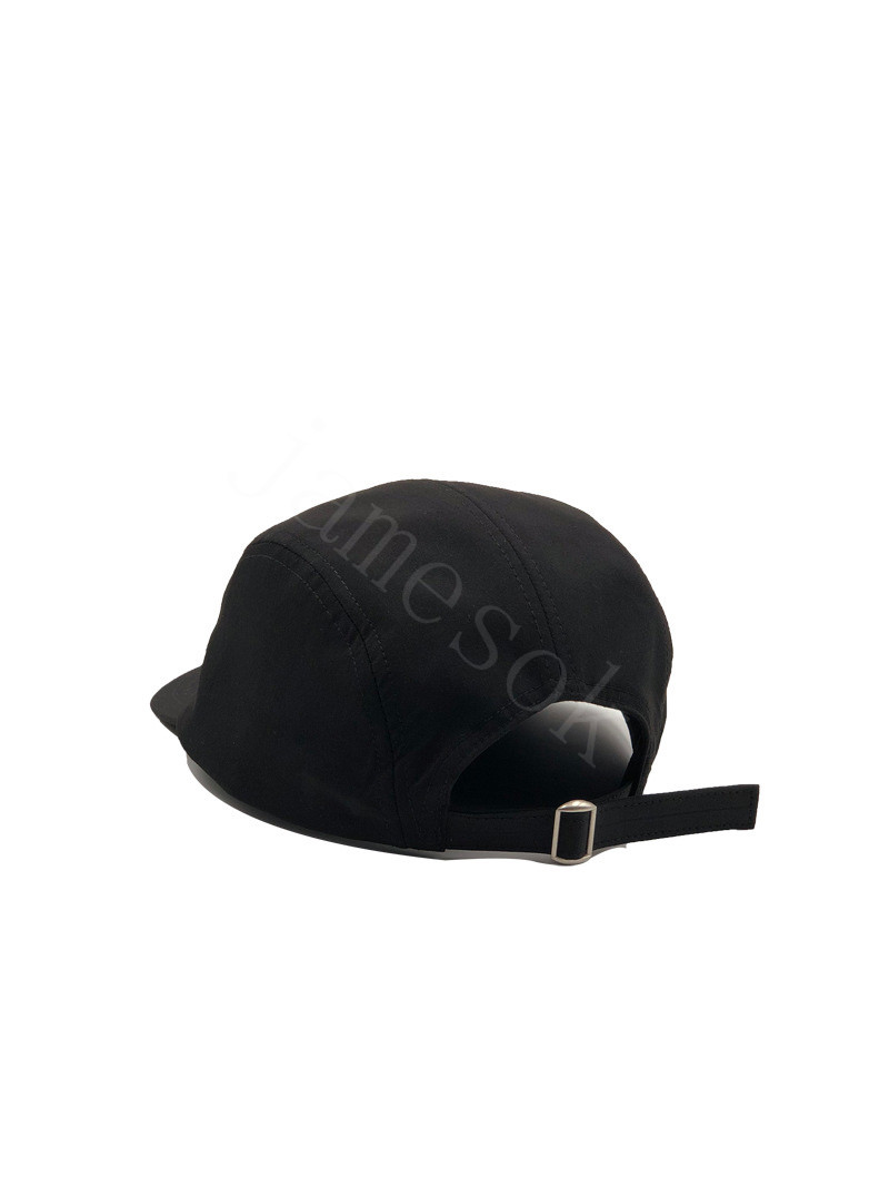 Chapeau à bord court en nylon à séchage rapide à cinq panneaux casquette à visière plate carrée casquette anti-transpiration crème solaire chapeau à 5 panneaux DF253