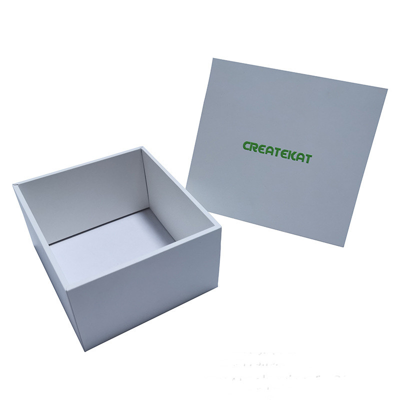 Customized White Rigid Card Board Gifts Packing Boxes Matte Paper Watch Display Color Box Personalized Logo