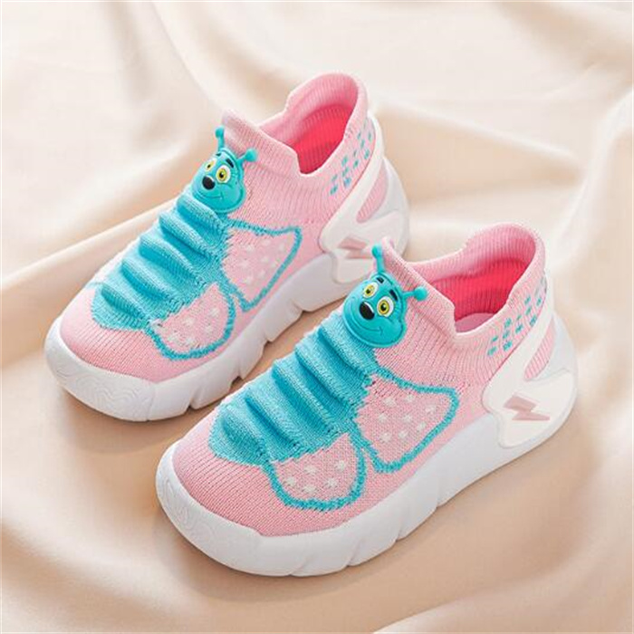 Enfants chaussure de sport mode enfants formateurs garçons fille course chaussures de Sport respirant maille chaussures en plein air enfant en bas âge bébé baskets