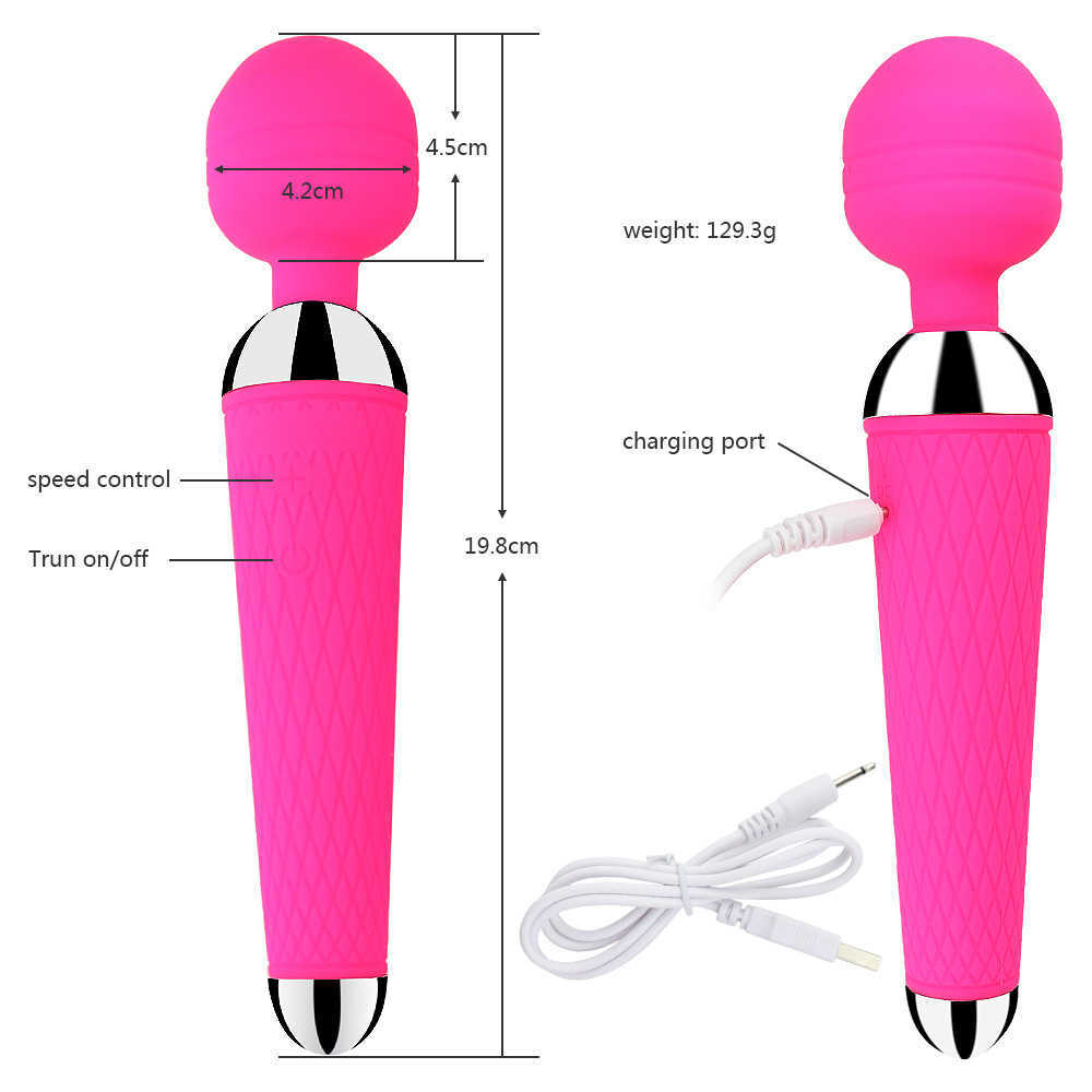 Fantasy Stick AV Vibrating Female G-point Massage Rechargeable Adult Products 75% Off Online sales