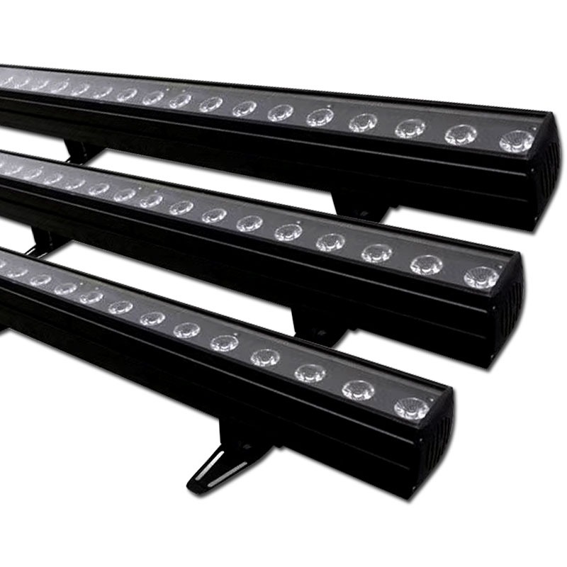 18x18W RGBW 6in1 LED LIGHT LIGHT LAD LED bar LINEA DMX Linea del palcoscenico Light DJ Lampada da corsa cavalli interni