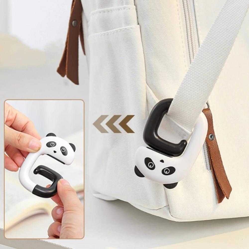 Travel Table Purse Bag Hooks Portable Plastic Bag Cute Animal Hook For Hanging Decorative Wall Hanger Holder Handbag Hanger