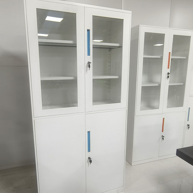 Multiple styles of commercial office furniture and filing cabinets support customization