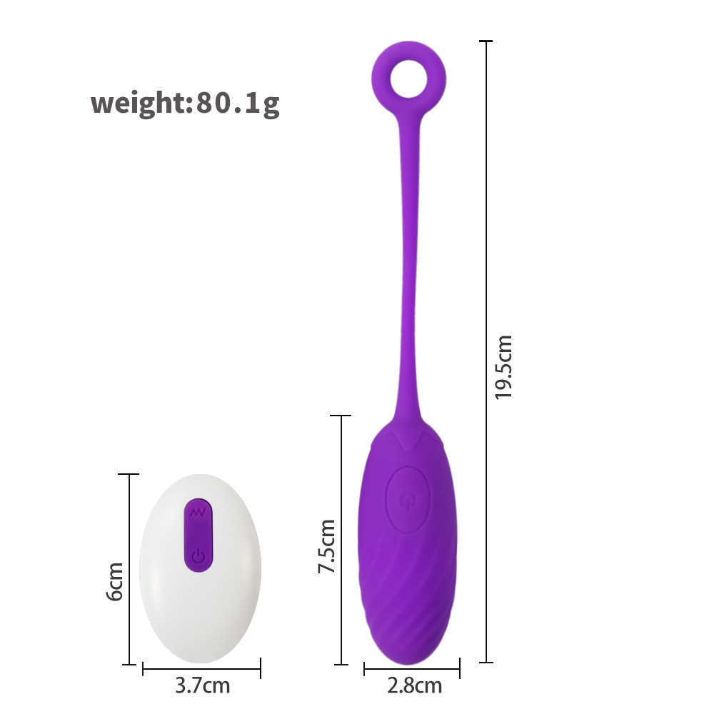 Adult wireless remote control droplet threaded little jumping egg female 75% Off Online sales
