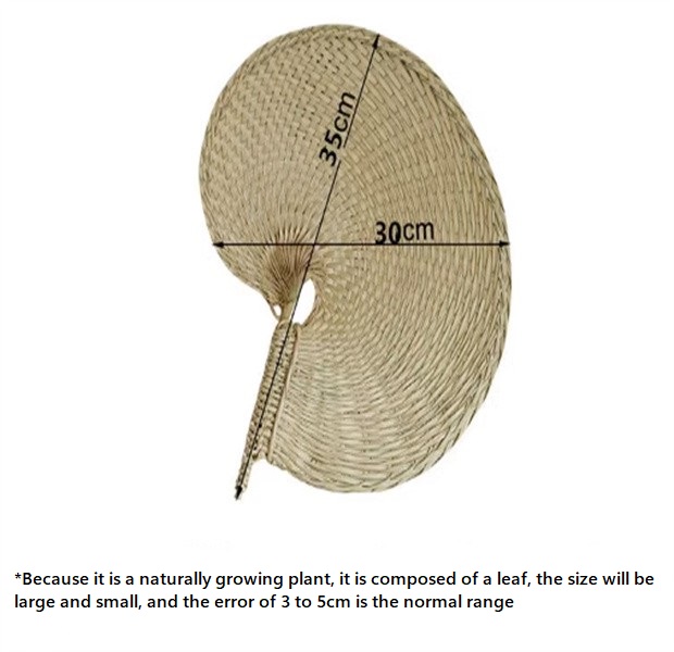 Handfächer, handgemachte Fächer, Rattan-Dekoration für Hochzeit, natürliche Palmblätter, gewebte Fächer, Wand-Kunst-Dekor für Bauernhaus-Ornamente, JL1382