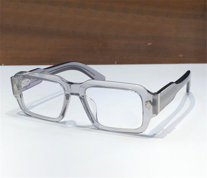 Nouveau design de mode rétro lunettes optiques carrées 8232 monture de planche d'acétate forme classique style simple lunettes transparentes lentilles claires lunettes de qualité supérieure