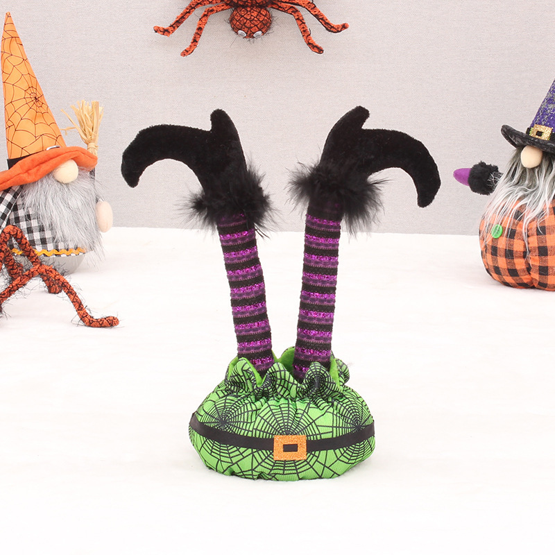 Halloween Decorations Fabric Handstand Fairy Legs Halloween Party Supplies Scene Layout Props