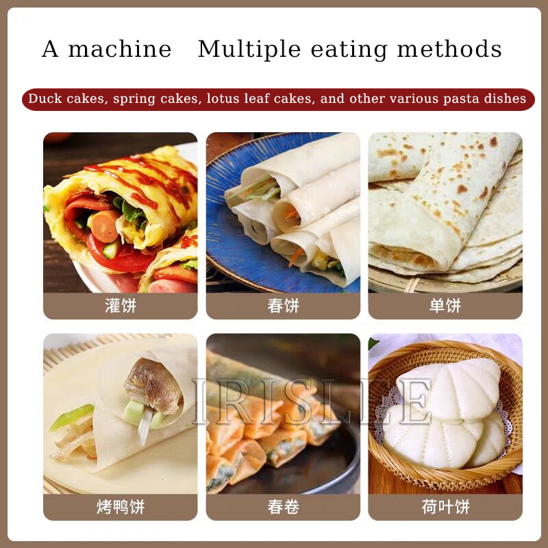 20cm 25cm 30cm 40cm Pizza Dough Press Machine Dough Roller Sheeter Tortilla Maker Pancake Machine