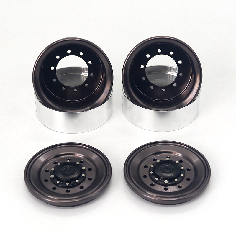 XS45 Front Wheel Hub Is Suitable For Upgrading Parts Of 1/14 Rc Trailer Tractor Truck And Car For Tamiya Rc Truck Trailer Tipper