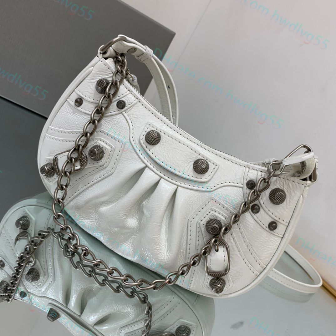 Designers axelväskor le cagole luxurys handväskor hobo purses lady handväska crossbody axel överdimensionerade totes mode plånbok väskor kedje rempaket