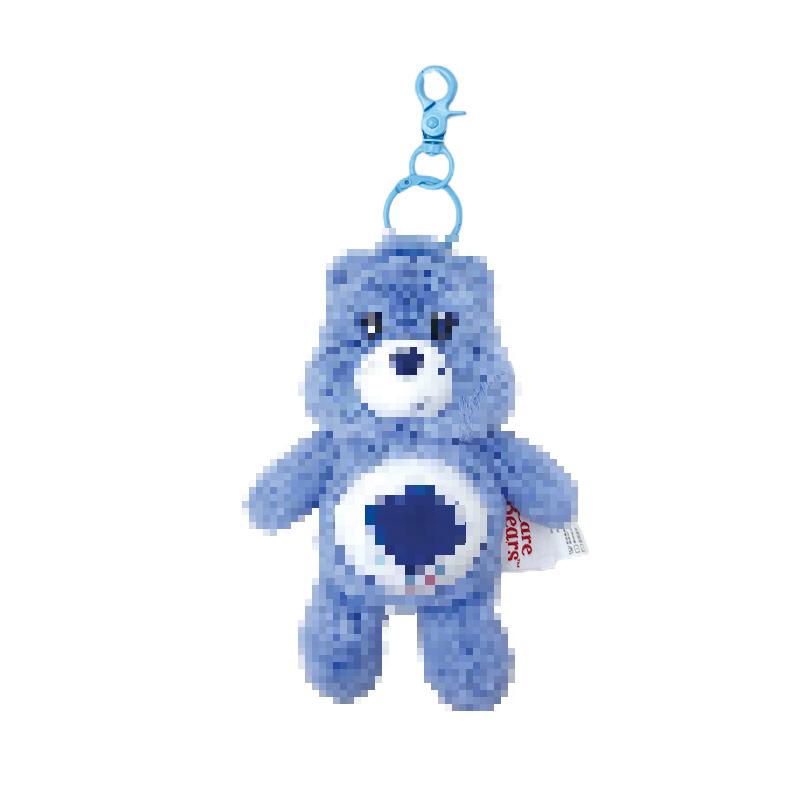 Cute Little Bear Plush Keychain Toy Spot Wholesale Valentine's Day Girl Gift Love Little Bear Backpack Pendant