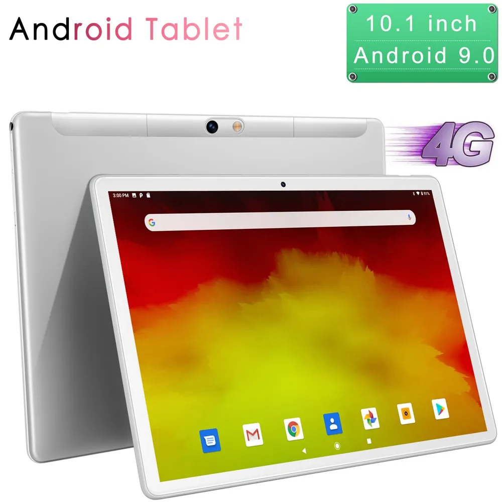 BDF Hot Sales 10.1 بوصة الكمبيوتر اللوحي نظام Android System Google Play Octa Core Bluetooth WiFi 3G Tablets Atlists