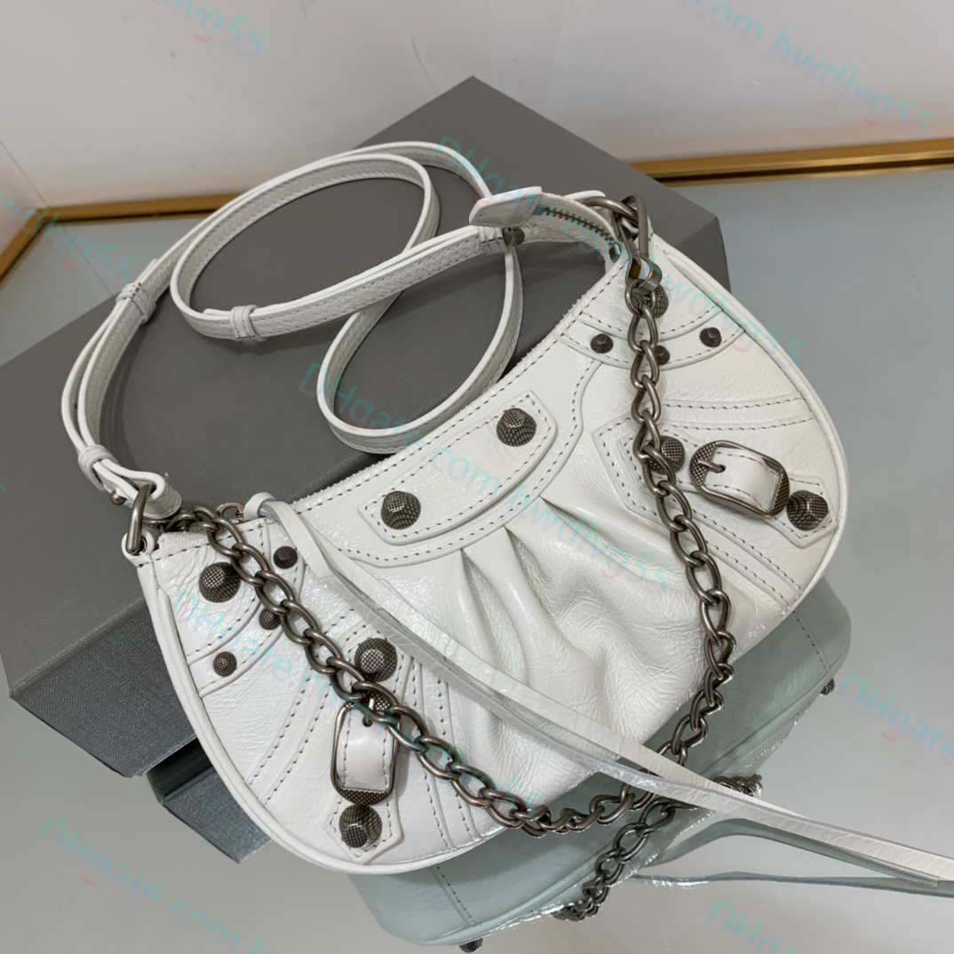 Designers axelväskor le cagole luxurys handväskor hobo purses lady handväska crossbody axel överdimensionerade totes mode plånbok väskor kedje rempaket
