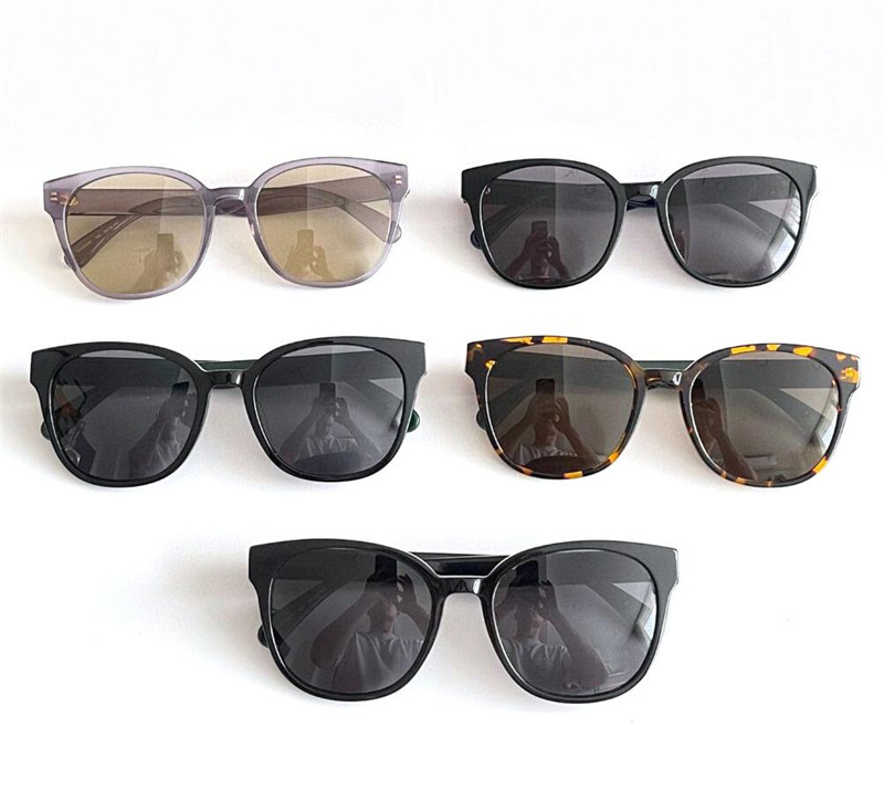 Солнцезащитные очки нового модного дизайна 0855SK, круглая оправа «кошачий глаз», классический и популярный стиль, высококачественные очки с защитой линз от ультрафиолета 400