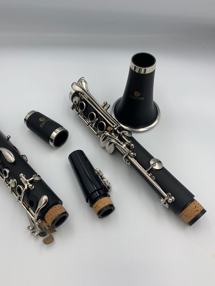 Nowy Jowisz JCL-700NQ B-Flat Tune Professional Wysokiej jakości instrumenty drewniane drewniane instrumenty klarnetu czarna rurka z akcesoriami obudowy