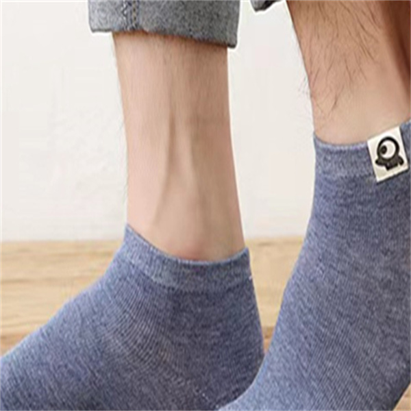6 juegos de calcetines dobles para hombre, calcetines nuevos de algodón para hombre, calcetines invisibles de cintura baja de color sólido, calcetines de boca baja, calcetines desnudos