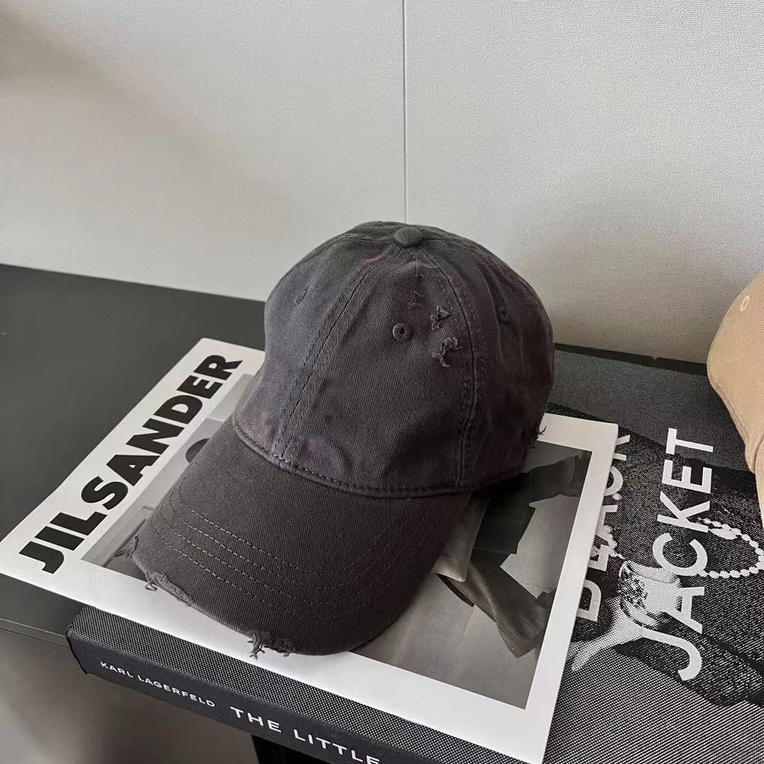 новая кепка Бейсболка с рваными краями Универсальная бейсболка в стиле ретро в ковбойском стиле для мужчин и женщин Классические взрывные шляпы Chiar