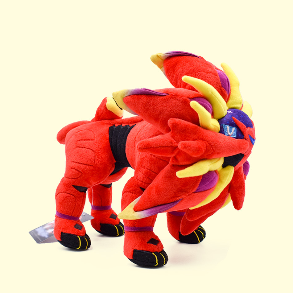 Toptan cep serisi Red Sun Monster Peluş Oyuncaklar Çocuk Oyunu Oyun Arkadaşı Tatil Hediye Bebek Makine Ödülleri