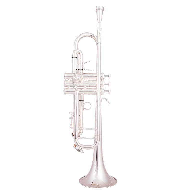 Nueva llegada Trompeta Bb LT198GS-85 Trompeta plateada instrumento Musical de latón pequeño Trompeta profesional de alto grado.