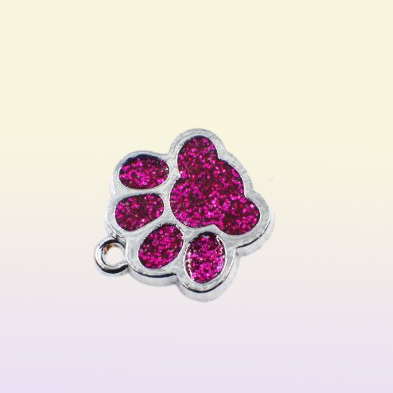 50pllot Bling Dog Bear Paw Ślad z homara