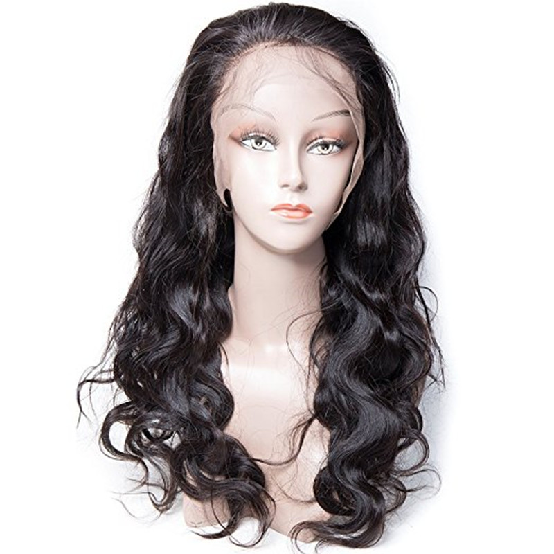 360 Glueless Full Spets Wig Human Hair Transparent HD Spets Frontal Wig Brazilian Body Wave Lace Frontal Human Wigs Pre Plucked 130%Density