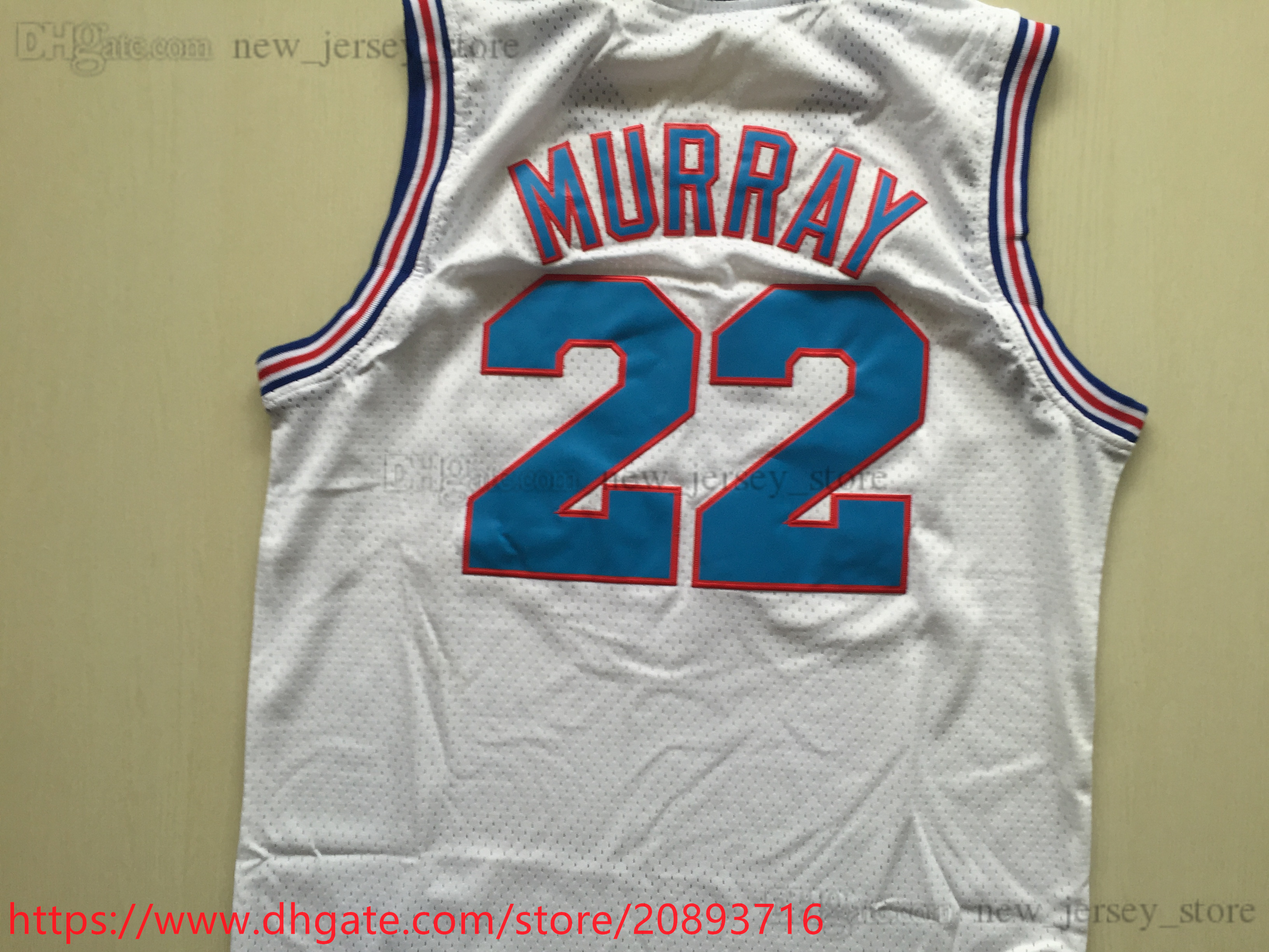 Maillot de basket-ball rétro classique Michael Carter McGrady Iverson Francis Kemp Bryant Hardaway James Anthony Johnson Ewing Chamberlain Arenas Rodman Durant Payton