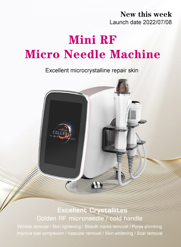 Portable Scarlet RF Microneedling RF Fraktionsmaskin för ärrens rynka borttagning/radiofrekvens Mikronedlingsmaskin